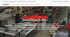 Desktop Screenshot of caldarellas.com